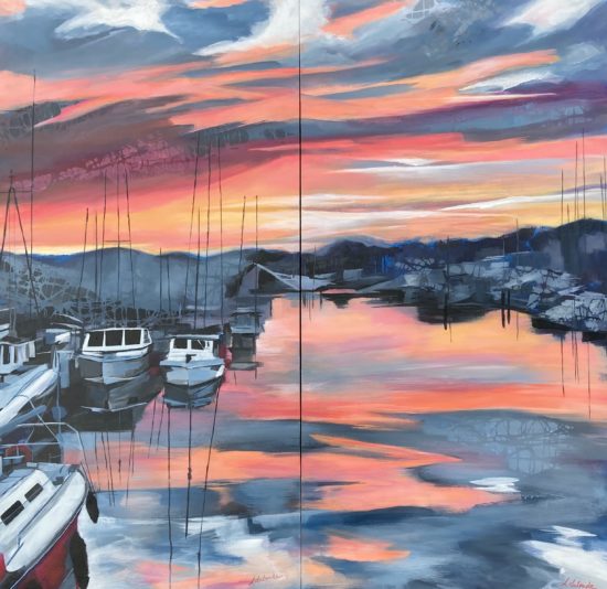 Sharon_Lalonde_Safe_Haven_40x40_mixed _media_on_wood_panel